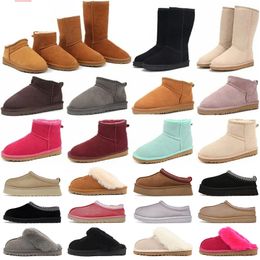 Ugg pantoufle ugglie uggz botas ugglis Designer Lies Tasman Tazz Slippers Australian Boots uggss Australia Bottes【code ：L】 Ug Ultra Mini Fluffy Slipper Australia Platform Slippers