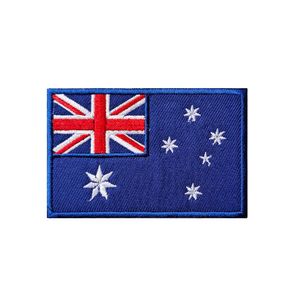 Australie drapeau broderie Hookloop Sac à dos Patches tactiques badge lavé badge armée militaire brassage de vêtements accessoires