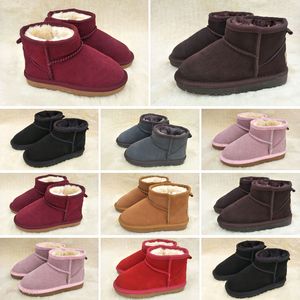 Australia Raquetas de nieve de alta calidad Botas cálidas clásicas Mini media bota de nieve para mujer EE. UU. GS 585401 Invierno Piel completa Mullido peludo Satén Tobillo Botas Botines Zapatillas US4-12