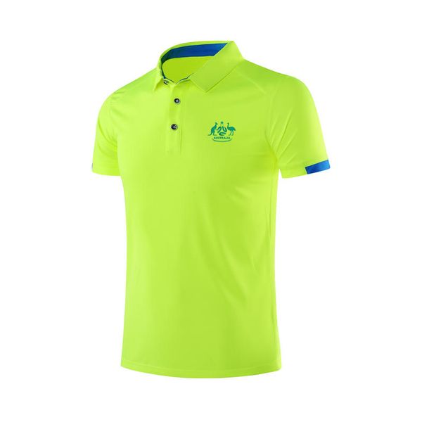 Australie hommes et femmes POLO design de mode doux respirant maille sport T-shirt sports de plein air chemise décontractée