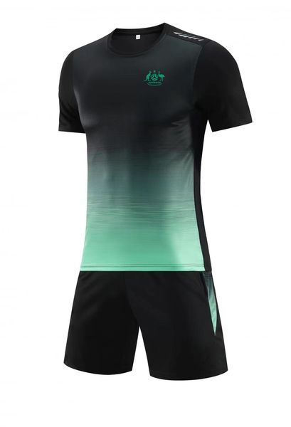 Australie Survêtements pour hommes été loisirs costume à manches courtes costume d'entraînement de sport loisirs de plein air jogging T-shirt loisirs sport chemise à manches courtes