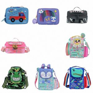 Australie Smiggle Sac à lunch pour enfants de haute qualité Filles Bento Bento Barms Crossbody Sacs Tote Fruit Lunchbox Bags pour enfants C8OI #