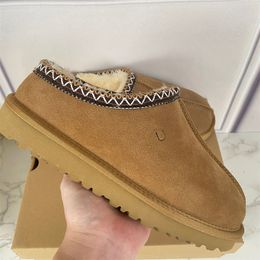 Australia Botas de mujer Botas de plataforma Tasman Diseñador Tazz Nieve Invierno Zapatillas de piel de oveja Zapatillas de piel para mujer Zapatilla de piel para mujer Clásico Ultra Mini Botines de lana de gamuza z68