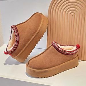 Australie Femmes Bottes Designer Tasman Pantoufles Tazz Graine de moutarde Classique Ultra Mini Plateforme Bottes de neige Chaussures en peau de mouton Fourrure Daim Femmes Hommes Bottines d'hiver