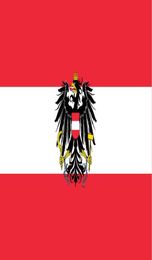 Oostenrijk Vlag van Oostenrijk Staat 3ft x 5ft Polyester Banner Vliegen 150 90cm Custom Flag Outdoor2367135