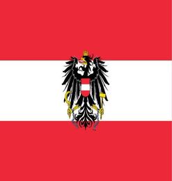 Drapeau d'Autriche de l'État d'Autriche 3ft x 5ft Banner en polyester volant 150 90cm Flag personnalisé extérieur2938888