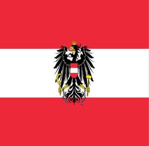 Bandera de Austria de Austria State 3 pies x 5 pies Panner de poliéster Vuelo 150 90cm Flagal personalizado al aire libre8563496