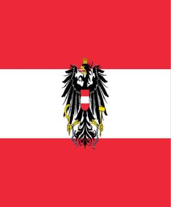 Bandera de Austria del Estado de Austria 3 pies x 5 pies Panner de poliéster Volando 150 90cm Bandera personalizada al aire libre7700785