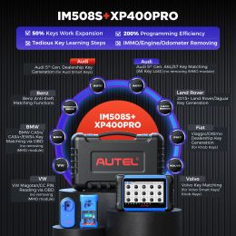 Autrel Maxiim IM508S XP400PRO PROGRAMMATION IMMO Outil de diagnostic OBD2 Auto Automotive Scanner All-in-One Key Programmer PK IM608