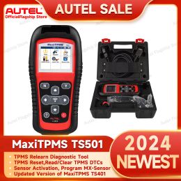 Autel MaxiTPMS TS501 TPMS Relearn Tool TPMS Reset, TPMS Diagnostic, Read/Clear TPMS DTC's, Sensor Activation, Program MX-Sensor