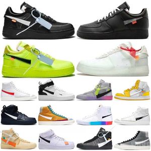 Auténtico 1 Low Light Green Spark Zapatos para correr Plata metálica Apagado Limonada Oro MCA Azul MoMA Volt Zapatillas Negro Blanco Hombres Mujeres Zapatos 36-47