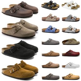 boston birkenstock clogs birkenstocks birkinstocks Hommes femmes Sandales Burckle slides plate - forme chaussures plates Luxurys rubbers loafers