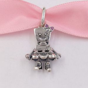 Andy Jewel 925 Sterling Silver Beads Bella Bot Punk Band Dange Charm Charms past European Pandora Style Jewelry armbanden ketting 798245E