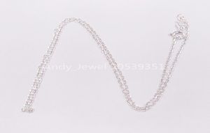 Authentiek 925 Sterling zilveren kettingbeerketen Choker past Europees beren sieradenstijl cadeau 0119056127555354