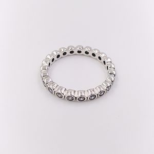 Rings verleidelijke briljante ring Authentiek 925 Sterling Silver past Europese Pandora -stijl sieraden Andy Jewel 190942CZ