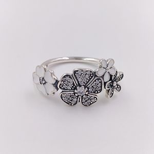 Shimmering Bouquet Ring Authentic 925 Sterling Silver Rings past bij Europese pandora -stijl sieraden Andy Jewel 190984CZ