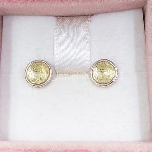 Andy Jewel Authentic 925 Sterling Silver Studs november Druppelts Past in Europese pandora -stijl sieraden