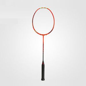 Authentique Racket Badminton Authentic Authorized Full Carbone Fiber Ultra Light Professionnel Durable Single et double Racket Single Shot Racket Stringing