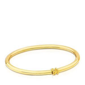 Joyería de oso auténtico 925 Pulseras de plata esterlina Bangle Vermeil Plata Cálida Fits Gift 712351520