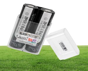 Authentieke BlackCell IMR 18650 batterij 3100 mAh 40A 37 V oplaadbare platte doos met hoge afvoer Mod lithiumbatterijena34a045827219