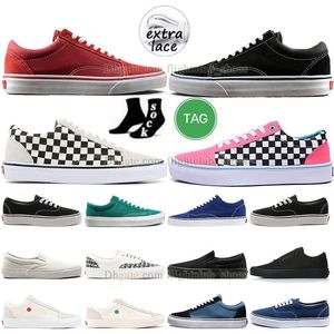 Chaussures décontractées authentiques Designer Purple Old Skool Royal Casual Shoes Dhgates Pink Classic Vintage Canvas Plate-Forme Youth des Chaussures Locage à coupe basse