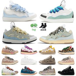 Authentieke vrijetijdsschoenen lederen stoeprandschoenen heren dames sneakers Groen Grijs Blauw Wit Blauw Lichtblauw Drievoudig Zwart Grijs Donkergroen Lichtblauw Beige Geel