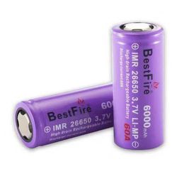 Authentieke Fire IMR 26650 6000mAh 60A 37V batterij oplaadbare lithiumbatterijen op voorraad 100 origineel2033962