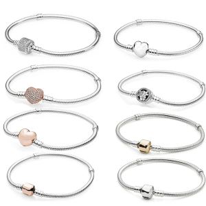 Authentieke fit pandora armband bedels originele klassieke armband pulseras bedelarmbanden vrouwen sieraden