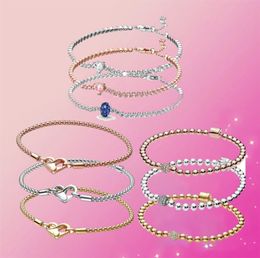 Bracelet de pandora authentique Charms Bijoux originaux Heart Classed Femmes