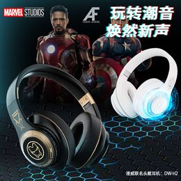 Authentieke Headworn Bluetooth oortelefoons H2 Nieuwe draadloos geluid Reductie Cool Licht Effect Esports Extra lange afstand Geschenk