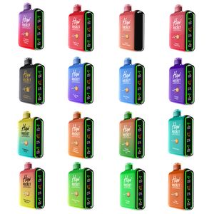 Authentieke Higo Rocket 20000 Puffs wegwerpbare e-sigaretten 20K Oplaadbare vape pods Device met kindvrije vergrendeling Volledig scherm 28 ml 16 smaken