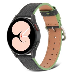 Authentieke lederen slimme horlogebands voor Samsung Huawei Watches Straps Watchband Band 20mm 22mm Wowen smartwatch -riem met verschillende kleur herenbandontwerper VS uk