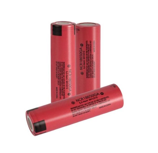 Authentique NCR 18650GA 18650 Batterie 3500mah 15A Lithium Lion Batteries rechargeables à décharge continue pour moteur Ebike Voccume C2335116