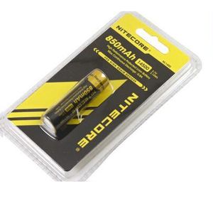 Authentieke Nitecore NL1485 14500 Lithium Batterij 850mAh 3.7V Li-Ion Oplaadbare Batterijen voor Koplamp Zaklamp LED Licht