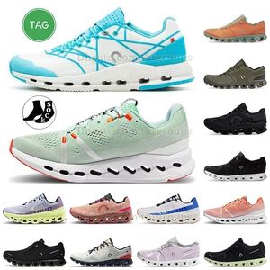 Chaussures de course Cloud authentiques Monster Nova Z5 White Cyan Surfer Creek Swift Vista Men Women Sneakers X3 Runner Swift 5 Stratus Schuhe Tennis Pearl Outdoor Trainers