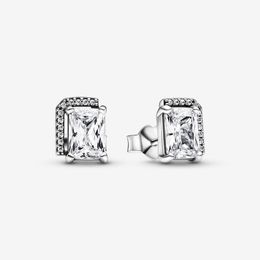 Authentique Pando Ra étincelant herbier grappe boucles d'oreilles S925 argent Sterling Fine femmes boucle d'oreille Compatible bijoux de style européen 292380C01 Earring