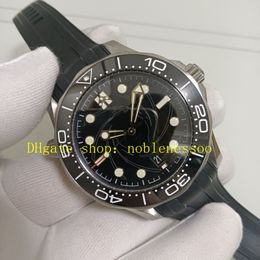 Authentieke foto Super Mens Watch vs Factory Cal.8800 Automatische beweging 42 mm heren 300m zwarte wijzerplaat keramische bezel Diver Limited Edition 007 VSF Sport Watches