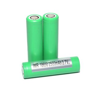 Authentique INR18650 25R Batterie 2500mAH 20A 3,7 V Batterie élevée Batterie de batterie Lithium 20a vs HG2 Livraison gratuite
