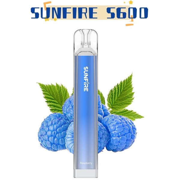 Auténtico Sunfire Crystal S600 Puffs desechables E Cigarrillo OEM Servicio ODM Mayorista Vapor desechable Vape Pen Electrónico Cigarrillo 600 700 Suministro de fábrica de hojaldre