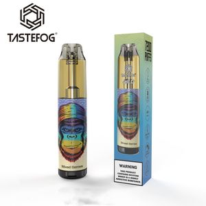 Authentische Tastefog Wild 7200 Puffs Einweg-Vape-Pod im Pen-Stil E-Zigarette 2 % 15 ml 850 mAh 10 Geschmacksrichtungen Schnelle Lieferung