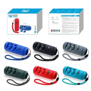 Authentique TG810 2 en 1 Casque sans fil Bluetooth haut-parleur TWS Double stéréo extérieur Portable Mini haut-haut-parleur de 1200 mAh Batterie de grande capacité