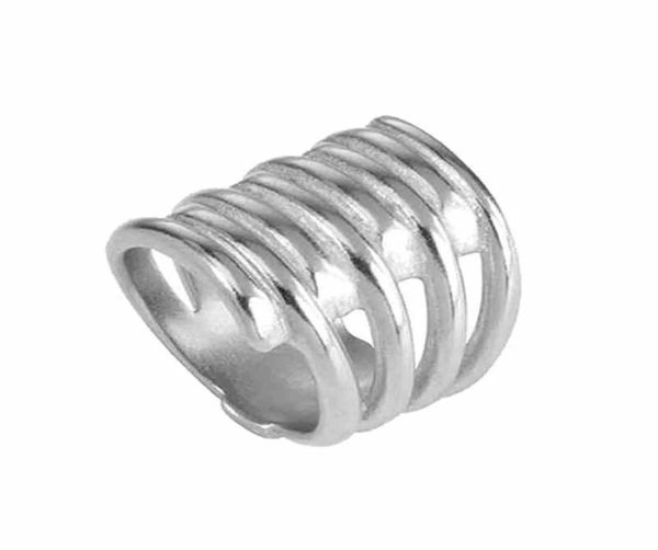 Authentic Tornado Friendship Ring For Women Unode50 925 Les bijoux plaqués en argent sterling s'adaptent aux hommes de cadeau de style uno de 50 Européen Ring3910121