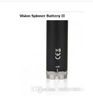 Authentic Vision Spinner 2 Batterie Ecigarette 1650MAH 510 Filetage Vapeur Vaporisateur de tension Batterie US Stock
