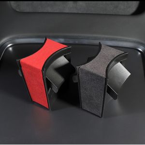 Accessoires Auto pour Tesla modèle 3 modèle Y 2021 voiture tasse à eau fente limite de glissement Clip ABS tourner fourrure tasses support limiteur