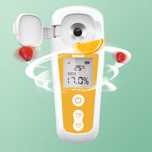 Détecteur numérique d'alcool et de sucre de fruits, Instrument automatique, réfractomètre Brix Portable