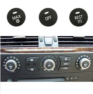 Auto Car A/C Heater Climate Control Switch Air Condition Left Knob Cover for BMW 5 Series E60 2001-2010