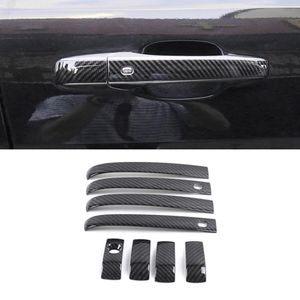 Auto Decoratie Poort Deurklink Cover Deur Kom Trim Sticker Frame Exterieur Accessoires Voor Jeep Grand Cherokee 2017- 2020262g