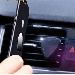 Auto Car Holder Mini Air Vent Mount Magnet Soporte magnético para teléfono móvil Universal para Iphone 7 Plus Xiaomi Car Stand225p