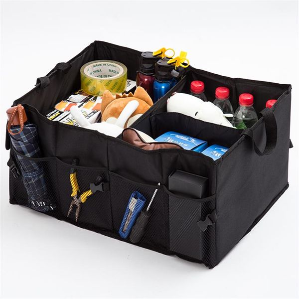 Auto Car Multipurpose Trunk Pliable Boot Organizer Pliable Storage Holder Bag Travel Tidy Box295V