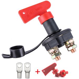 Auto Rotary Power Switch Voertuig Wijzigen Isolator Disconnector Truck Boot Afgesneden Batterij Belangrijkste Kill Switch 2Key 300A 12V-32V